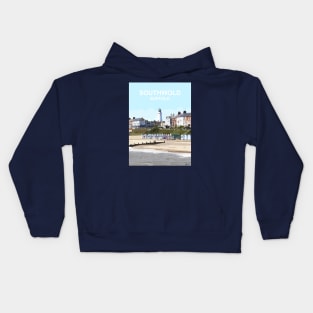 Southwold Suffolk. Travel poster. Gift. Kids Hoodie